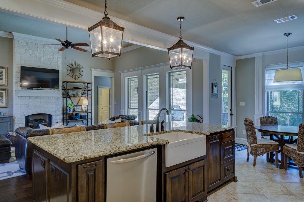 kitchen, real estate, interior design